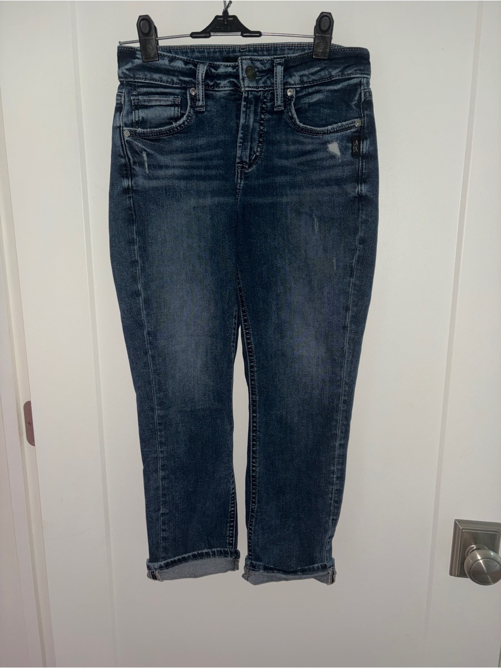 Silver Jeans Suki capri jeans sz 26 EUC